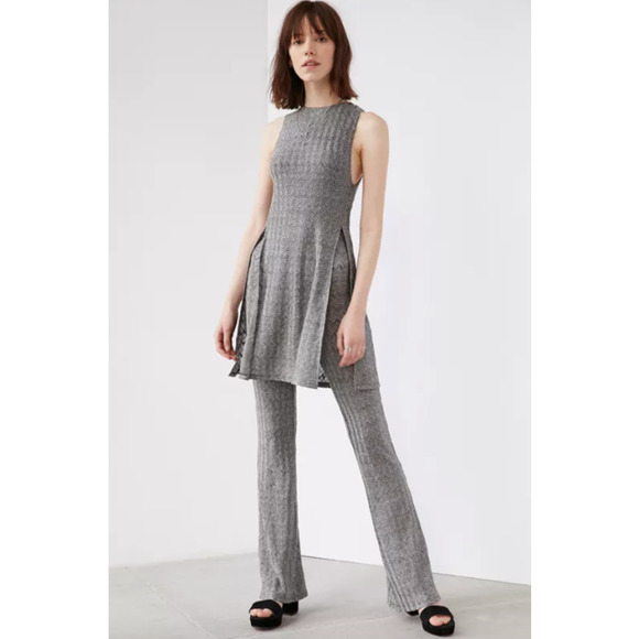 Ecoté Shade Double Layer Flare Jumpsuit - Picture 2 of 10